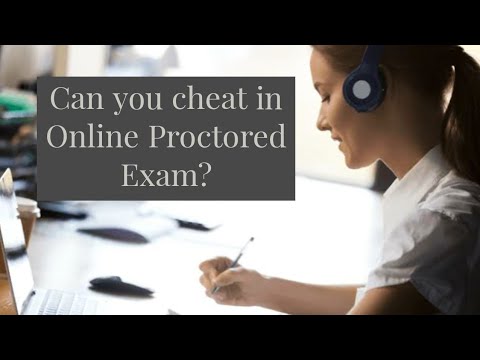 Cheating on a Proctored Exam