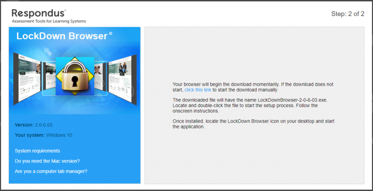 Lockdown Browser Brightspace