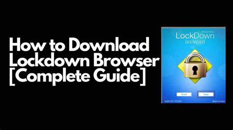 Lockdown Browser For Pc