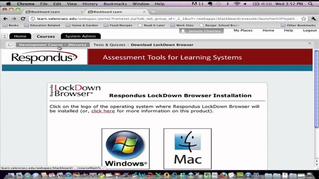 Lockdown Browser In Blackboard