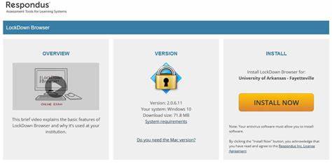Respondus Com Lockdown Browser