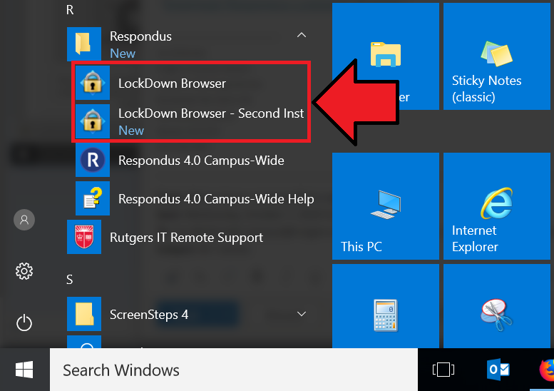 Respondus Lockdown Browser Download Windows 10